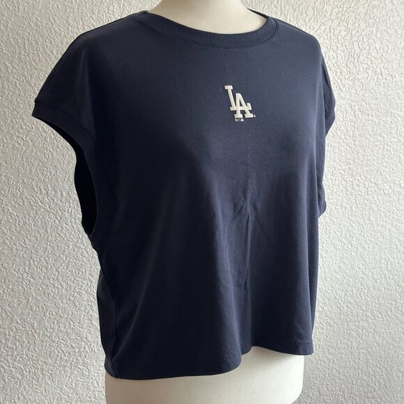 ‘47 Brand Tops - 47 Brand LA Dodgers Cropped Tee – Size Small